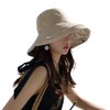 Karsaer G0079 Women's Hat, Spring and Summer, UV Protection, Reversible,