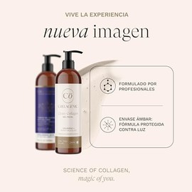 Collagenic Gel Limpiador Facial Anti Imperfecciones Piel Mixta, Grasa | Colágeno Hidrolizado, 2% Acido Salicílico y Hialurónico | Combate el Acné, Min