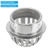 PATIKIL Dome Gutter Guard Filter, 304 Stainless Steel Downspout Strainer,