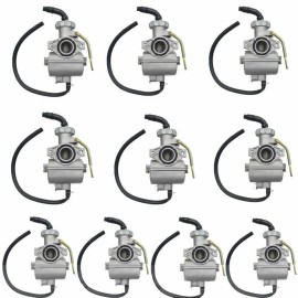 doubl_2542 10pcs PZ20 CARB CARBURETOR 70CC 90CC 100CC 125CC 110CC COOLSTER NST CHINESE