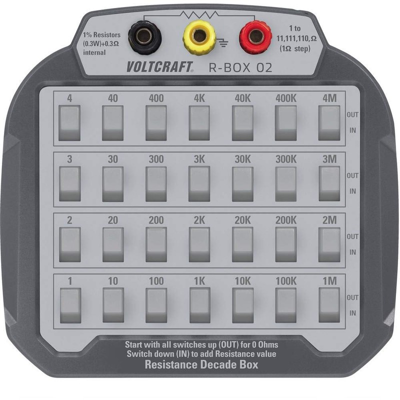 VOLTCRAFT WIDERSTANDSDEKADE R-BOX 02