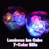Pack of 10 Luminous Ice Cubes, Luminous Cubes Bathtub, Luminous
