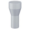INEFA Reducer Downpipe, PVC DN 100/75 Grey Accessories Downpipe Plastic,