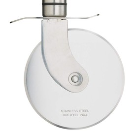 KitchenCraft KCPROPC Professional Pizza Cutter Wheel, Stainless Steel, 20.5 cm, Silver
