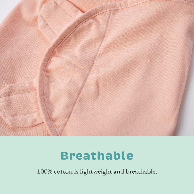 Cuddle Club Baby Swaddle | 100% Cotton Adjustable Velcro Newborn