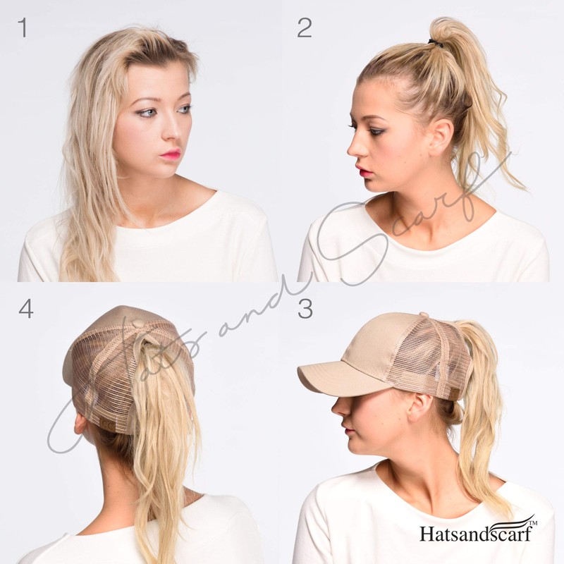 C.C Hatsandscarf Exclusives - Gorra de béisbol ajustable de algodón