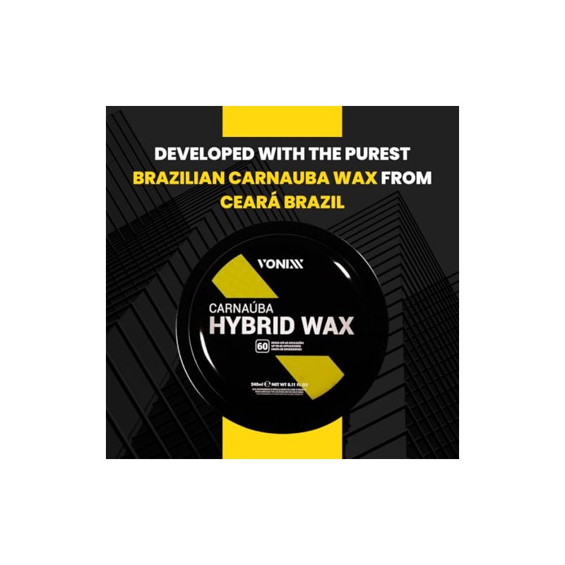 Vonixx Cera de Carnaúba Hybrid Wax Diamond 200g