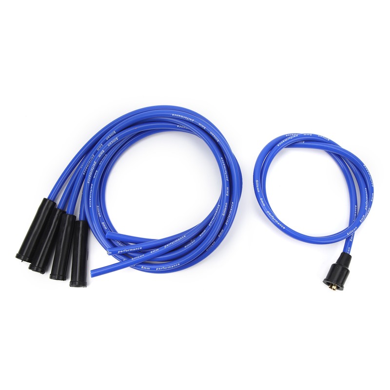8mm Spark Plug Wire 1m Length High Efficiency Stable Ignition