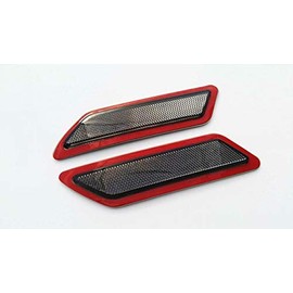 Overun Front Side Marker Fender Bumper Replacement Reflector Smoked Lens Designed For 2011-2015 For F30 F31 3-Series Base Model