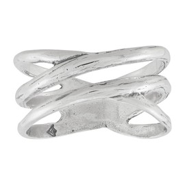 Silpada 'Strides' Sterling Silver Ring, Size 5, Size 5