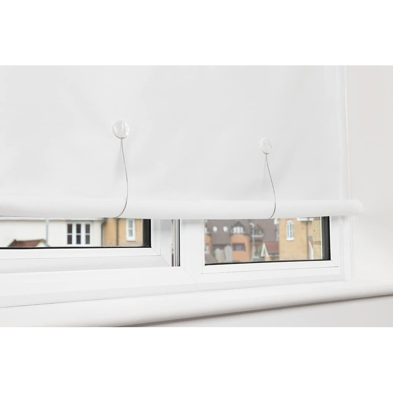 easyblinds Magnetic Curtain Tieback (White)