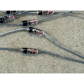 SSS 10 NOS Vintage 1N34A Germanium Diodes by Solid State Systems SSS Made USA '80s