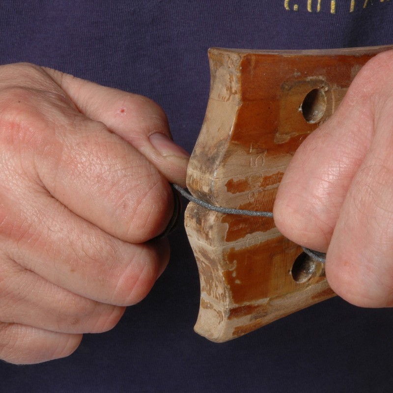 Mitchell Abrasive Cord, Set of 4 Grits, 12-Foot Rolls