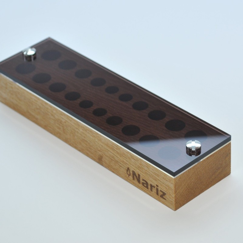 Nariz Teeth Case with Acrylic Sheet for Dating, Chocolat