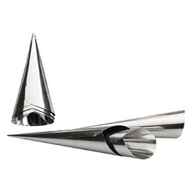 IBILI Cream Horn (6/Blister), Stainless Steel, Metallic, 30 x 3.5 x 11 cm