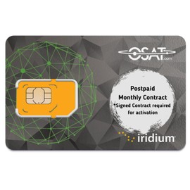 OSAT Iridium Global Monthly Contract Service Airtime Plan Satellite Phone - Online Activation – for 9555, Extreme 9575, Iridium GO!, 9505 & 9505A