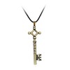 QKEOISUD Attack Key Necklace,Popular Anime Alloy Jewelry Pendant, Eren Basement