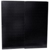 Wall Control 30-P-3232B Black Metal Pegboard Pack - (2) 32"