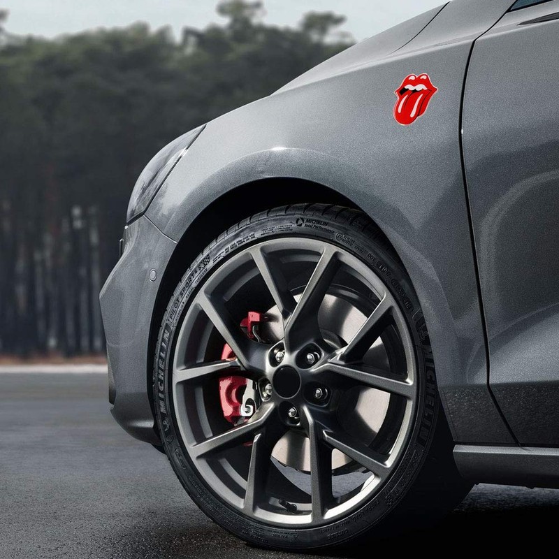 3D Sticker Kiss Tongue