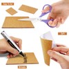 30 Pack Self-Adhesive Cork Squares 4” x 4” Cork Tiles