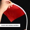 OAOSDH Pack of 30 Red Hand Curved Flags, Mini Hand