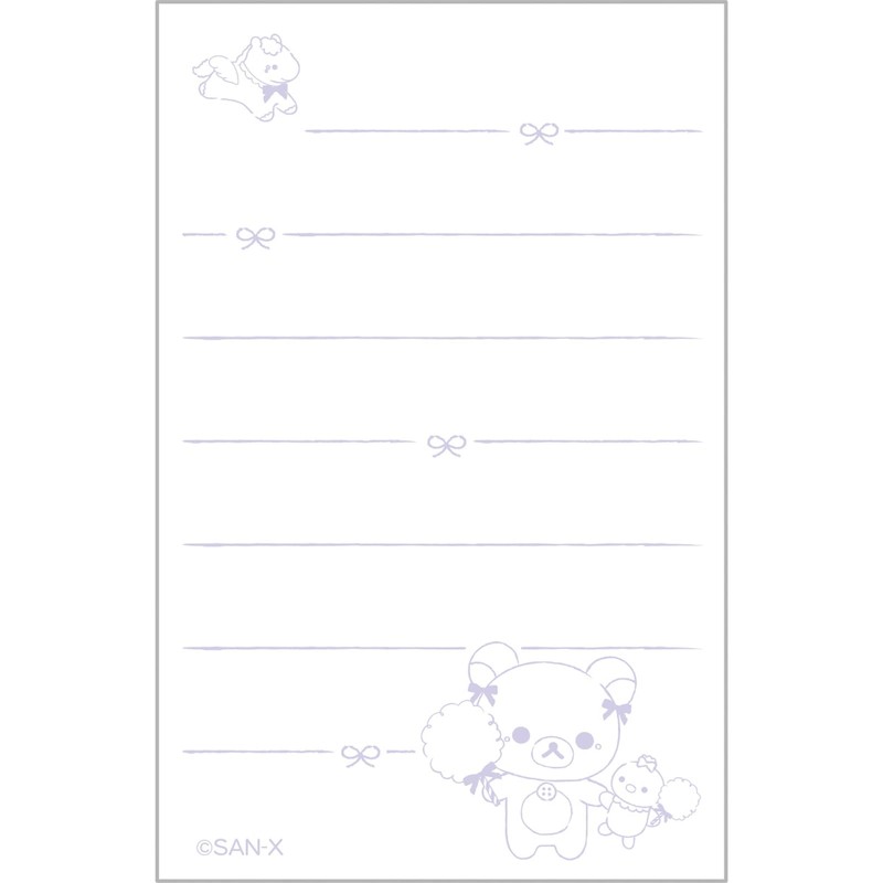 San-x Rilakkuma GC37101 Mini Card Set Korilakkuma