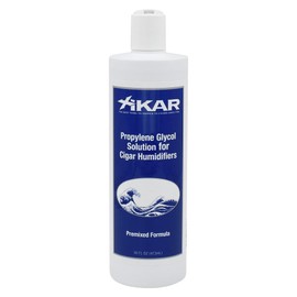 Xikar Cigar Humidor Solution - Premium Pre-Mixed Propylene Glycol for 70% Relative Humidity Maintenance, Consistent Humidity Control, Easy-to-Use Liquid for Reliable Cigar Humidification, 16 Fl Oz