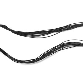 Artibetter 57inch Archery 12 Strand Bow String Bowstring for Recurve Long Bow Hunting (Black)