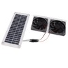 Solar Powered Fan 50W Light Portable Multi Purpose Strong ABS