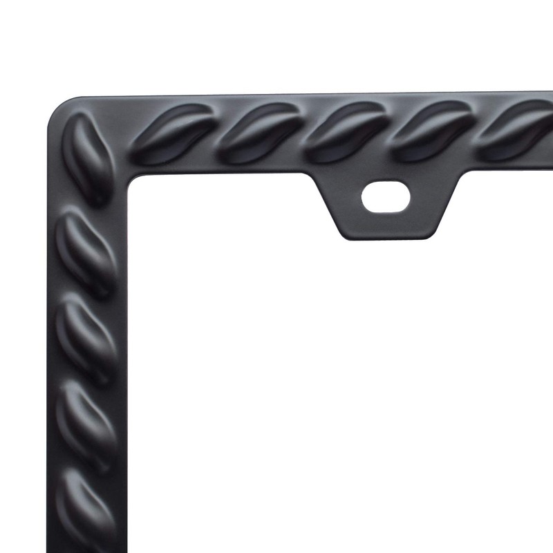 Sgooky 3D License Plate Frame Lasso Pattern License Plate Holder
