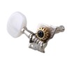 Yibuy Banjo Semiclosed Right Machine Head Tuning Tuner Peg Key