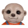 Vivid Arts Baby Meerkat Gardener - Size D