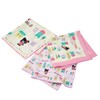 Miki House Double Bee Lunch Cloth Set, 65-4066-827, Boys, Girls,