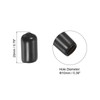 PATIKIL 10mm Snooker Cue Tip Cover, 15 Pcs Pool Cue