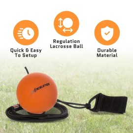 ACELETIQS Lacrosse Ball Lacrosse Rebounder