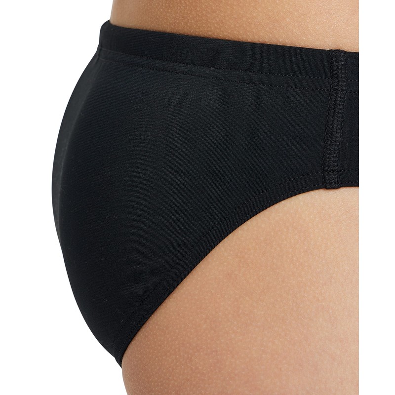 Arena Boys BOY'S TEAM SWIM BRIEFS SOLID, Black-white, 26 EU