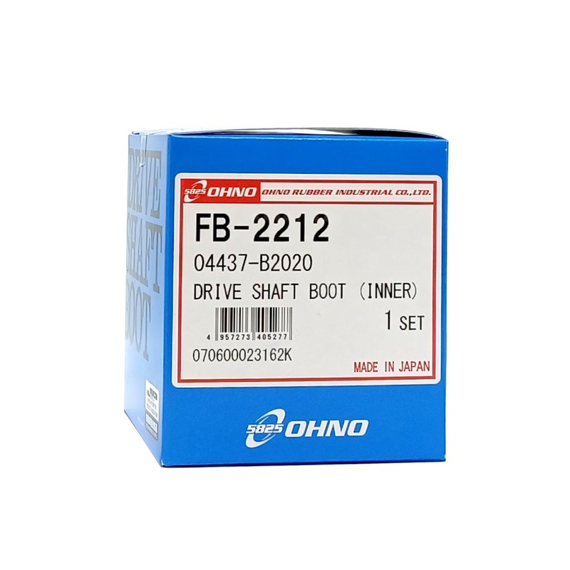 Ohno Rubber (OHNO) Drive Shaft Boots FB2212
