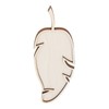 DIY Mosaic Tiles Multipurpose Hand Crafted Innovative Feather Shape Mosaic