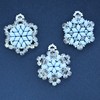 Exclusive 3 Snowflakes Bead Set (DIY Bead Jewellery Making) -