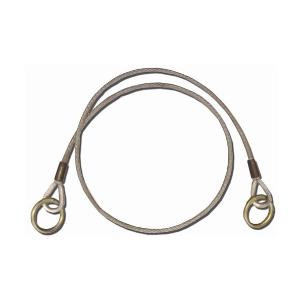 Guardian Fall Protection 10452 6-Foot Vinyl Coated Galvanized Cable Choker