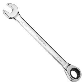 WORKPRO 13mm Ratcheting Combination Wrench Metric CR-V Constructed 12-Point
