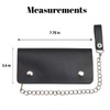 Marshal Trucker Genuine Leather Large Chain Wallet