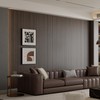 Yutianli PVC Slat Wall Panel Peel and Stick 236"x 15.7"