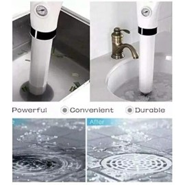 Golden House New Innovation Manual Drain Cleaner, Toilet Plunger,Air Drain Blaster