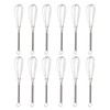 ZLKSKER Small Wire Whisks, Stainless Steel Mini Whisk, Egg Beater