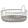 Zone Denmark Inu Small Metal Storage Basket for Kitchen, Bathroom,