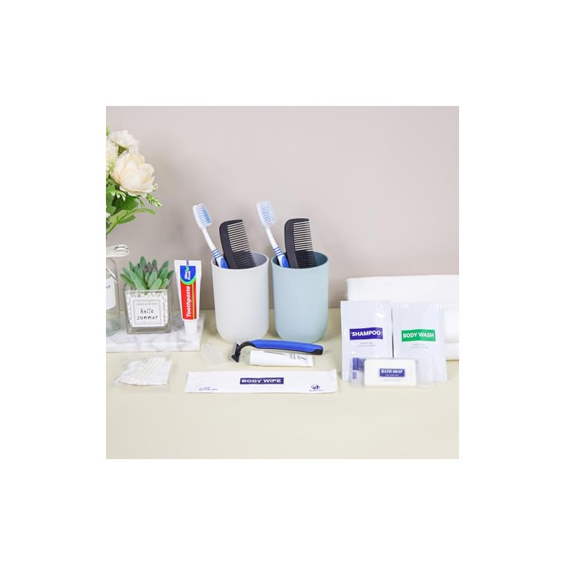 Basic Toiletry Kits, Individually Packed, Personal Hygiene Bulk Homeless Care