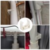 20Pcs 20mm PVC Pipe Clips, Hose Clamps for Plumbing/Central Heating/Garden