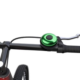Paliston Aluminum Bike Bell Bicycle Bell for Adults Kids Boys Girls Green
