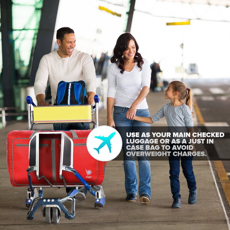 bago Duffel Bags for Traveling - 60L Spacious Duffel Bag